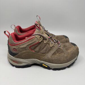 Timberland Pro Series Women's Size 7.5M Willow Trail Shoes Hiking Brown Vibram